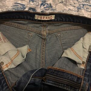 J Brand Indigo Denim Trousers